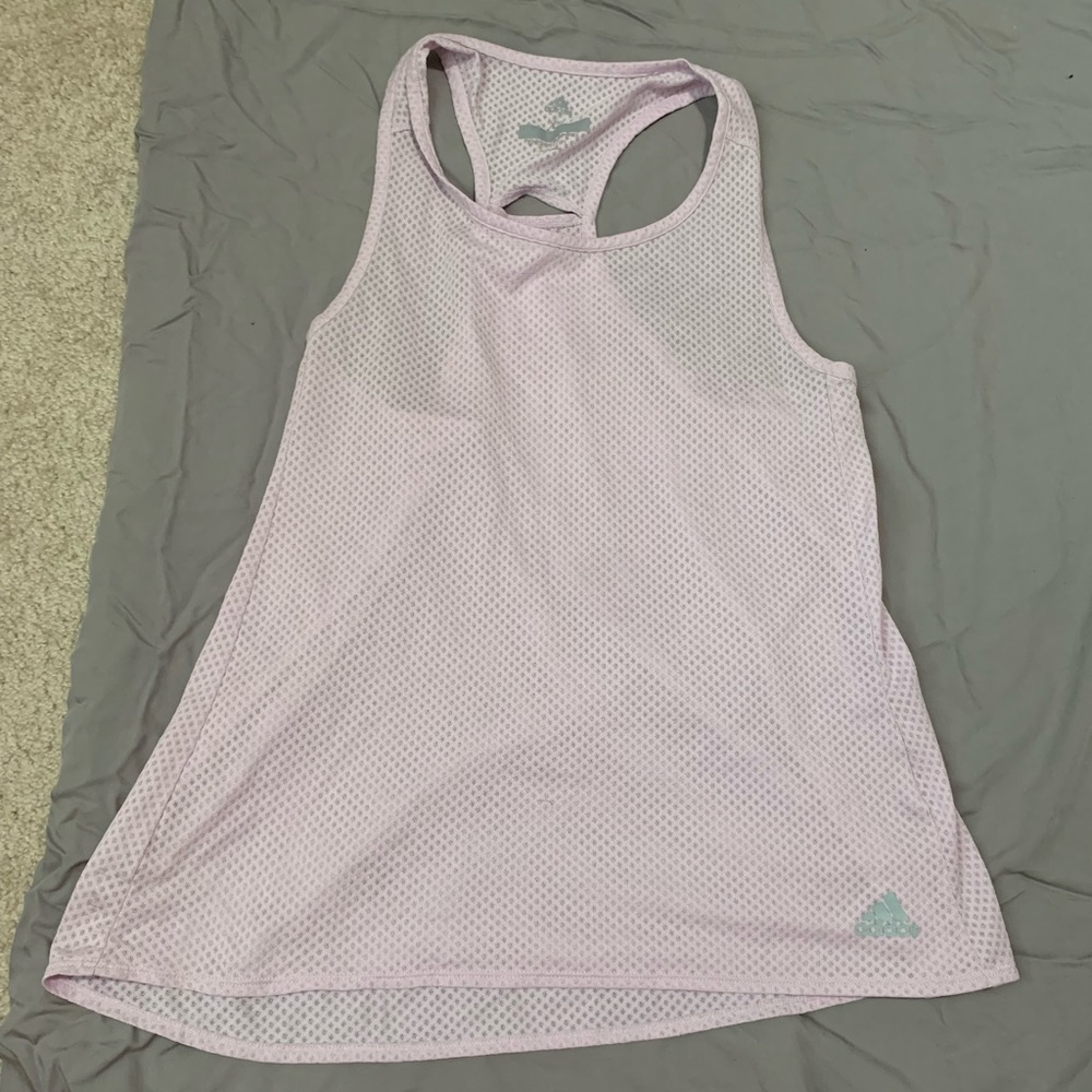 Adidas mesh workout tank